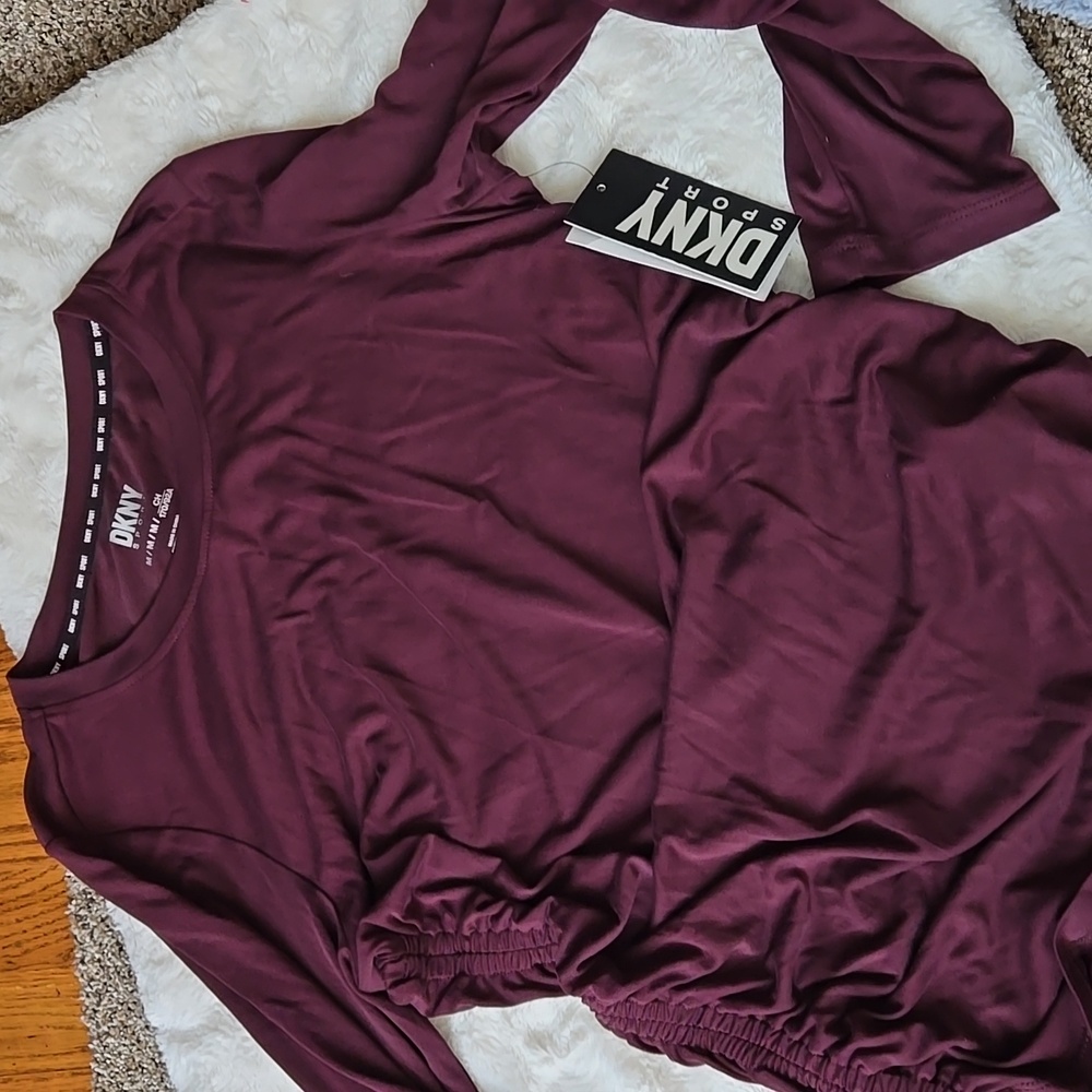 DKNY sport long sleeve tunic